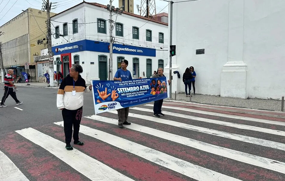 Setembro Azul amplia diálogo sobre acessibilidade e comunidade surda em Cabo Frio