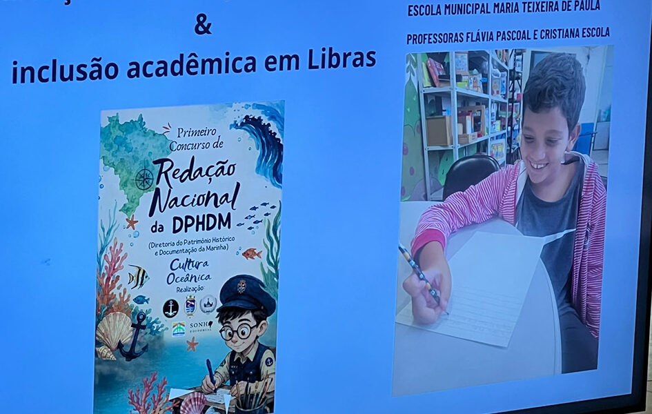 Estudante do 5º ano de Rio das Ostras é premiado em concurso da Marinha