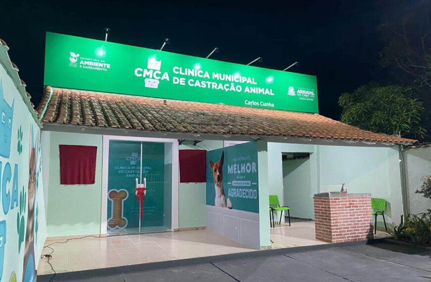 Arraial do Cabo amplia acesso à castração gratuita e alcança mil cirurgias em 2026