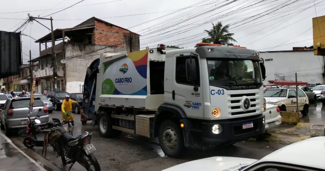 Cabo Frio recolhe mais de 2,2 mil toneladas de resíduos durante Semana do Saco Cheio