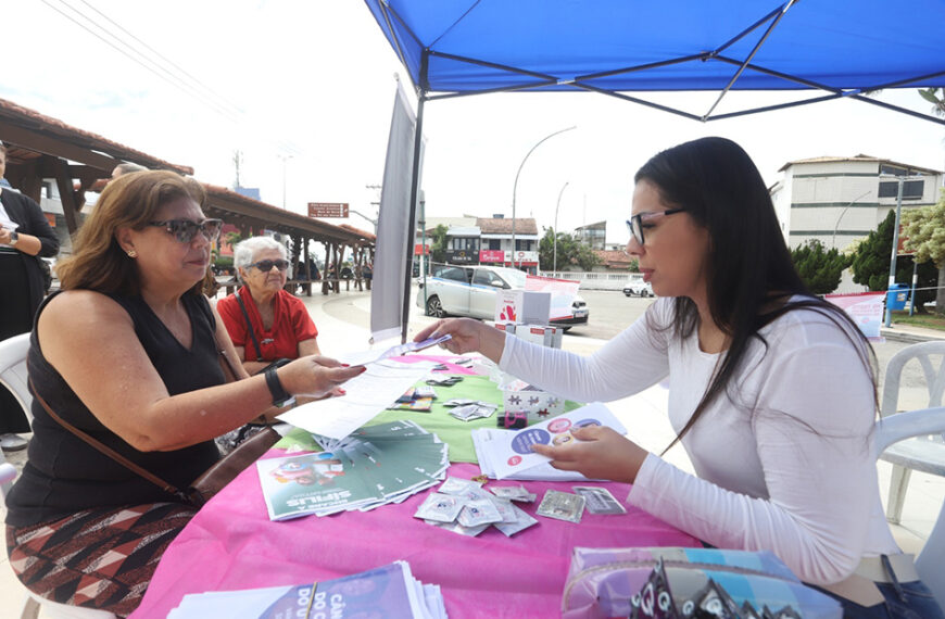 Campanhas Outubro Rosa e Verde levam serviços e orientações à população de Rio das Ostras