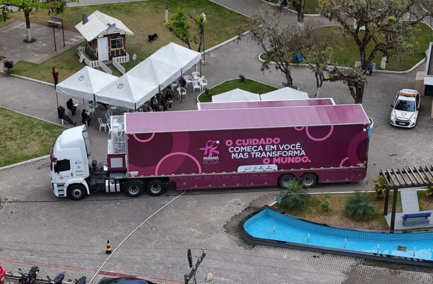 Exames de mamografia e imagem são disponibilizados em Carreta da Mulher em Tamoios